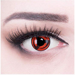 MeralenS Lenti a Contatto Colorate Rosse con Porta a Kakashi... - Ilgrandebazar