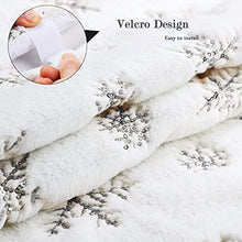 Carica l'immagine nel visualizzatore di Gallery, Bozvloh 120cm Gonna Albero di Natale Bianco Tappeto Albero di Natale Gonna Base di Natale Decorazione Capodanno casa Festa Forniture