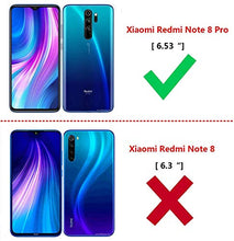 Carica l'immagine nel visualizzatore di Gallery, LeYi per Cover Xiaomi Redmi Note 8 PRO con Vetro Temperato [2 Pack], Nero