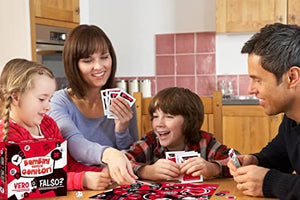 KANGUR Gioco da Tavolo Educativo Quiz Gioco per Famiglie Giochi Educativi | Bambini Contro Genitori. Vero o Falso? | Gioco dai 8 Anni