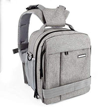 Carica l&#39;immagine nel visualizzatore di Gallery, Bodyguard Borsa per fotocamera DSLR 2in1 e zaino fotografico SLR 2in1, Grigio