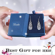 Carica l&#39;immagine nel visualizzatore di Gallery, Orecchini Donna, J.Rosée Argento 925 con 5A Zirconi Perfetto Regalo di...