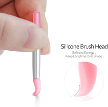 Carica l'immagine nel visualizzatore di Gallery, Spove - Set di pennelli in silicone per labbra, per trucco, sopracciglia, rossetto, applicatore, pennelli in silicone, 12 pezzi 12 pennelli per labbra in silicone