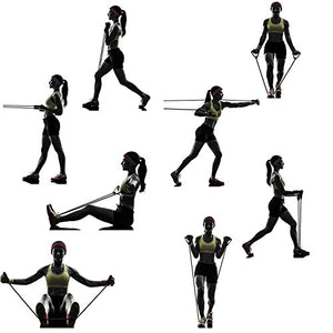 CUXUS Set di Fasce Resistenza, Bande 5 cuxus