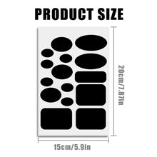 Carica l&#39;immagine nel visualizzatore di Gallery, 15 pezzi Toppe di riparazione per piumini, kit con patch,autoadesive,morbide, impermeabili, resistenti agli strappi in tessuto di nylon per fissare i fori nei vestiti, nei sacchi a pelo