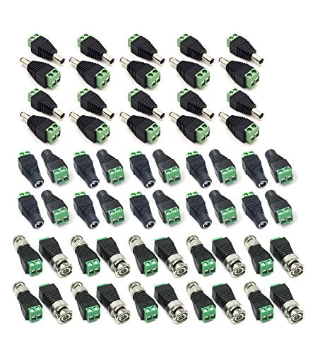 20Pc Maschio e Femmina 2.1x5.5mm Cavo di alimentazione DC Jack...
