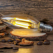 Carica l&#39;immagine nel visualizzatore di Gallery, EXTRASTAR Filamento LED E14, 4W Equivalenti a 35W, C35 E14 3000K-12 Pezzi - Ilgrandebazar