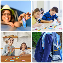 Carica l'immagine nel visualizzatore di Gallery, Ainiv 32PC Mini Pop Push It Fidget Toy Portachiavi,Colorato Silicone Spremere Pop Bubble Giocattoli Sensoriali Bulk,Poppet Bubble Giocattoli Antistress per Autismo Sollievo dallo Stress,Bambini Adulti