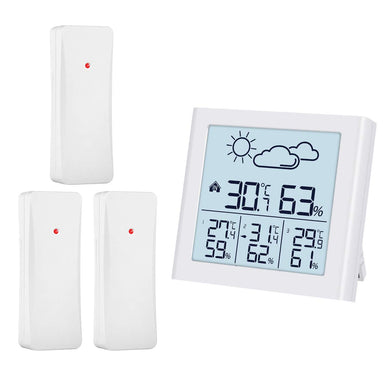 ORIA Stazione Meteo Digital, Termometro Igrometro Wireless da Interno...