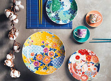 Carica l&#39;immagine nel visualizzatore di Gallery, Excelsa Kimono Set 6 Tazzine da caffè con Piattino, Porcellana, Multicolore - Ilgrandebazar