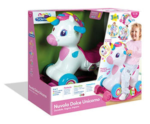 Clementoni 17242 - Nuvola Dolce Unicorno, Multicolore, 3, Multicolore