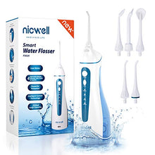 Carica l&#39;immagine nel visualizzatore di Gallery, Idropulsore Dentale Portatile, NICWELL Irrigatore Orale Professionale 4...