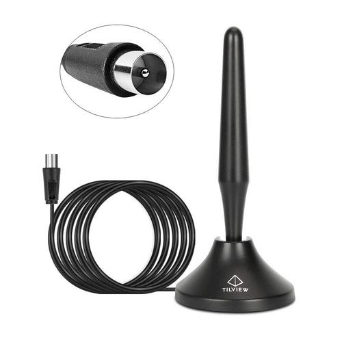 TILVIEW Antenna TV, Portatile con Base Magnetica, Amplificatore... - Ilgrandebazar