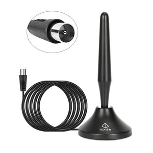 TILVIEW Antenna TV, Portatile con Base Magnetica, Amplificatore... - Ilgrandebazar
