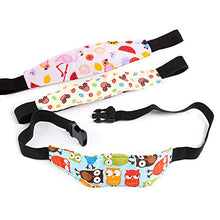 Carica l&#39;immagine nel visualizzatore di Gallery, Kesote 3 Cinturini Auto di Supporto per Testa Bambino Cinghia Regolabile...