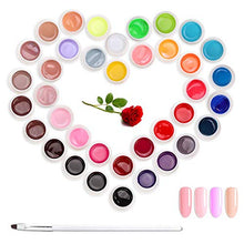 Carica l&#39;immagine nel visualizzatore di Gallery, Janolia Smalto Semipermanente 36 Colori, Set di Smalti Semipermanenti per...