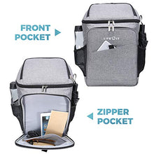 Carica l&#39;immagine nel visualizzatore di Gallery, Lifewit 26 Litri Borsa Termica della Spesa Zaino Termico Porta Pranzo...