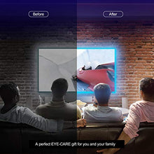 Carica l&#39;immagine nel visualizzatore di Gallery, Strisce LED USB, Retroilluminazione TV da 7 M (2X.3.5M) con 16 colori e...