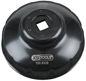 KS Tools 150.9338 - Chiave per filtro olio, 3/8" (76 mm), 76-12