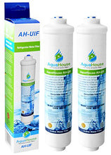 Carica l&#39;immagine nel visualizzatore di Gallery, 2x AquaHouse AH-UIF Filtro acqua compatibile con Samsung DA29-10105J, Haier 0060823485A,LG 5231JA2010B (sostituisce solo i filtri esterni)
