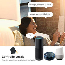 Carica l&#39;immagine nel visualizzatore di Gallery, Lampadina intelligente Aunics 2 Pezzi Smart per Alexa, Google...