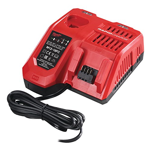 Milwaukee M12-18 M12 – 18 Caricatore Batteria, M12/M18 – FC, 12 V, Multi - Ilgrandebazar