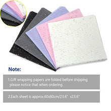 Carica l'immagine nel visualizzatore di Gallery, Comius Sharp 10 Fogli di Carta da Regalo, 5 Colori Dreamy Regalo,...