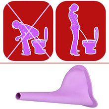 Carica l&#39;immagine nel visualizzatore di Gallery, Urina Donna, orinatoio portatile,Imbuto per Pipì Urinatoio Minzione...