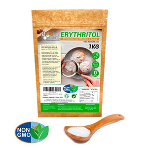 Eritritolo 100% Naturale Consumo Sostenibile 3Kg Dolcificanti 0 Calorie +...