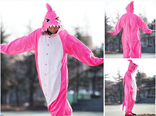 Carica l'immagine nel visualizzatore di Gallery, wotogold Pigiama di Squalo Animale Costumi Cosplay per adulti S, Rose Red