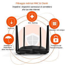 Carica l'immagine nel visualizzatore di Gallery, Tenda AC6 Router Wi-Fi AC1200 Dualband 300 Mbps AC1200Mbps + Fast Ethernet