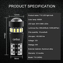 Carica l'immagine nel visualizzatore di Gallery, T10 W5W LED Lampadine con Canbus, Luci di Posizione, Luce Targa Auto,