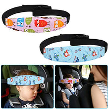 Carica l'immagine nel visualizzatore di Gallery, URAQT Cinturino Supporto Testa Bambini, Bambino Regolabile Auto 2