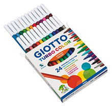 Carica l&#39;immagine nel visualizzatore di Gallery, Giotto, 24 Pennarelli Giotto Turbo