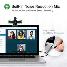 Carica l'immagine nel visualizzatore di Gallery, Campark Webcam per PC FHD 1080P con Microfono Stereo, USB Plug and Play...