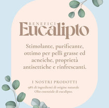 Carica l&#39;immagine nel visualizzatore di Gallery, 2 flaconi 50ml Spray Igienizzante Multiuso AMAS - Per Mani, Superfici e Tessuti - 98% Origine Naturale - 70% Alcool - Idratante, Emolliente, Dermoprotettivo - Con Olio Essenziale di Eucalipto