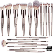 Carica l&#39;immagine nel visualizzatore di Gallery, Bestope 20Pcs Pennelli Make Up,Set di per Trucco Sintetico Premium...