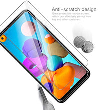 Carica l'immagine nel visualizzatore di Gallery, ivencase [3-Pezzi Vetro Temperato per Samsung Galaxy A21s, Trasparente 3 pcs