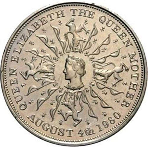 Queen Elizabeth The Mother 80th Birthday Aug 4th 1980 Collectors Coin... - Ilgrandebazar