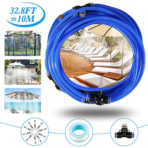 Kit di Nebulizzatore da Esterno Giardino Terrazzo, Impianto di...