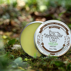 BFWood Balsamo per Barba Profumato Sandalo Uomo 60g - Disciplina,... - Ilgrandebazar