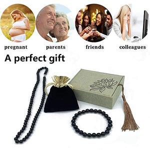 Bracciale per terapia magnetica e protezione EMF Collana con cristalli di... - Ilgrandebazar