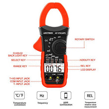 Carica l&#39;immagine nel visualizzatore di Gallery, Digitale Pinza Amperometrica,AP-570C-APP Amplificatore Bluetooth con... - Ilgrandebazar
