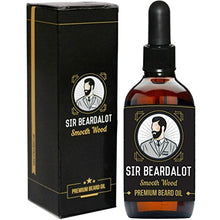 Carica l&#39;immagine nel visualizzatore di Gallery, Sir Beardalot Olio da Barba per distinti Signore - Legno avvolgente uomo...