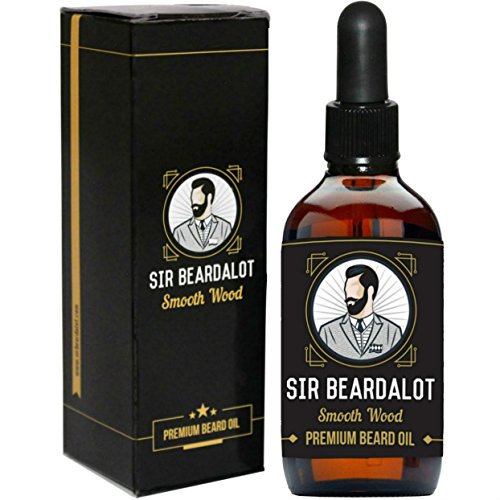 Sir Beardalot Olio da Barba per distinti Signore - Legno avvolgente uomo...