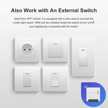 Carica l&#39;immagine nel visualizzatore di Gallery, Sonoff Mini Switch Telecomando wireless per elettrodomestici Bianco - Ilgrandebazar