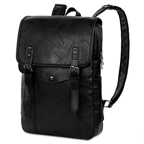 VBIGER Zaino Uomo Zainetto Zanino Scuola Porta PC Nero