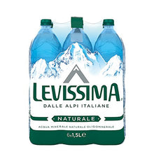 Carica l&#39;immagine nel visualizzatore di Gallery, Levissima Acqua Minerale Naturale Oligominerale - 1.5 L x 5+1 Bottiglia... - Ilgrandebazar