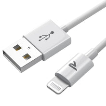 Carica l&#39;immagine nel visualizzatore di Gallery, RAMPOW Cavo iPhone, Cavo iPhone USB [Certificato Apple MFi C89], Cavo Lightning, Cavo Caricatore iphone Carica Rapida Compatibile per iPhone 14/13/12/11/Pro Max/X/XS/XS Max/XR, iPad - Bianco/1M
