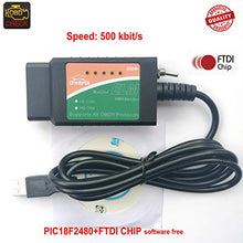 Carica l&#39;immagine nel visualizzatore di Gallery, OTKEFDI ELM327 OBD Scanner,Elm 327 Elm 327 USB Modified HS-Can e MS-Can... - Ilgrandebazar
